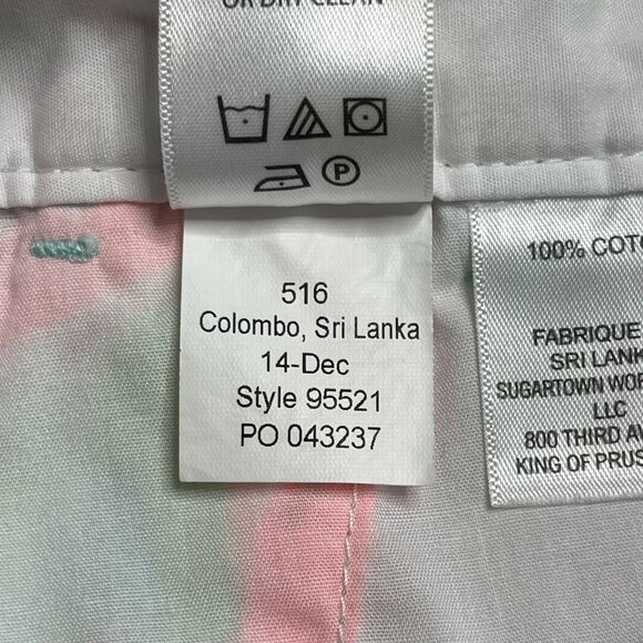 Lilly Pulitzer Women's Pink Blue 100% Cotton The Chipper Floral Short Size 2 - Picture 7 of 8